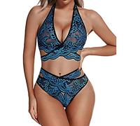 Sujetadores Mujer Nueva Sexy lencería de Encaje Ropa Interior Ropa de Dormir Anillo de Pijamas Liguero Sujetador Espalda Descubierta sin Tirantes