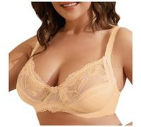 Sujetadores Mujer Push Up Sin Aros, Sujetador Mujer Sin Tirantes, Sujetador Encaje Sexy Delgado Pequeño Busto con Rejilla Lencería Erótica Intimo Ajustable Noche