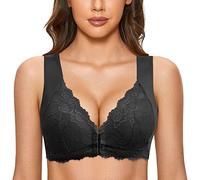 Sujetadores Mujer Push Up Tallas Grandes Cómodo Encaje Sexy Sujetador Delantero Abierto Bralette sin anillo de acero Chica Dama Chaleco Yoga Fitness Top Mujeres Fiesta Valentin Regalos Casual