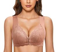 Sujetadores Mujer Push Up Tallas Grandes Cómodo Encaje Sexy Sujetador Delantero Abierto Bralette sin anillo de acero Chica Dama Chaleco Yoga Fitness Top Mujeres Fiesta Valentin Regalos Casual