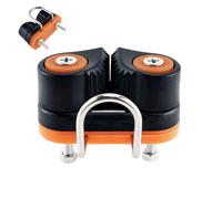 Sujetadores para Cables y Correas | Sujetador Ajustable de liberación rápida | Abrazadera de Cable con Bolas de rodamiento alineadas | para Equipo de Fitness Canoa Pilates Marine Gym Interior