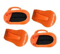 Sujetadores para Cañas de r,Estante Organizador Elástico de 4 Piezas | Soporte para Cañas de con Mosca | para Playa Orilla Piscina Hielo Agua Salada Surf Viaje