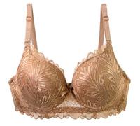 Sujetadores para Mujer con Aros El Sujetador de Máxima Comodidad Escote Pronunciado Encaje Talla Grande Copa Grande Lencería Push Up Transpirable Que Moldea Perfectamente (36/36B)