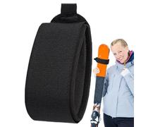 Sujetadores para sobres de esquí - Correas de esquí ligeras y , acolchado de cojín de EVA, cierre de gancho , capa protectora antiarañazos para de la garganta, cuello