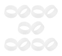 Sujetadores para Velas Cónicas de Silicona 10 Piezas | Agarre Seguro y Reutilizable, Instalación sin Herramientas, Compatible Portavelas y Copas de Vela