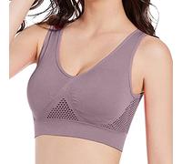 Sujetadores Push Up Mujer Sujetador Deportivo Mujer Alto Impacto Sujetador Deportivo Push-up con Corte Hueco Yoga Gimnasio Fitness Soporte Cómodo para Entrenamiento Y Sesiones De Carrera