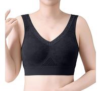 Sujetadores Reductores Sin Aros Mujer con Cuello En V Sin Costuras Bralette Básicos Sujetador Deportivo Mujer Alto Impacto Sostenes Básicos De Dormir Diario