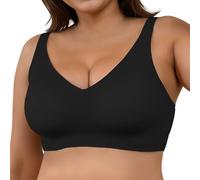 Sujetadores Sin Aros Comodos, Sujetadores Deportivos Mujer Reductores, Transpirable Copa Media Fija Fino Ycosturas Con Soporte Suave Pecho Grany PequeñO Sujetador Bralette Mujer Sports Bra Women