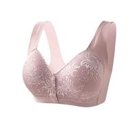 Sujetadores Sin Aros Sports, Sujetadores Deportivos Mujer Transparente, Cierre Frontal Una Ropa Interior CóModa Encaje Soporte Antideslizantes Cobertura Total Realce Sujetador Bra Push Up Bra