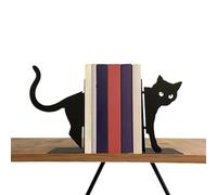 Sujetalibros | Accesorios Decorativos para Estanterías En Forma De Gato - Organizador de Libros Decorativo para Escritorio,para Reposteros, Soportes de TV, Dormitorio y Sala de