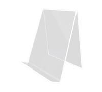 Sujetalibros acrílicos, soporte para libros, libros de cocina para oficina, hogar, biblioteca, organización de escritorio, libros de cocina, sujetalibros acrílicos, soportes transparentes para libros