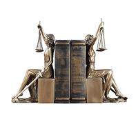 Sujetalibros Bronce Retro Diosa de la Justicia Sujetalibros Estantería Heavy Metal Anti-Móvil Sujetalibros Taberna de oficina Decoración de la sala de estar Adornos Soporte de libros de oficina