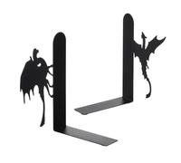 Sujetalibros decorativos, soportes para libros góticos, soportes para libros de estilo gótico, accesorios de escritorio para dormitorio, sala de estar, decoración de mesa de biblioteca, oficina en