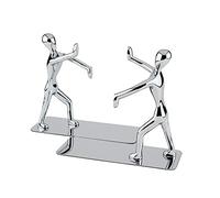 Sujetalibros para Casa Oficina Escuela Libro Termina Wookends Heavy Dutor Nokid End Art Fookend, de Metal Finaliza for estantes, Soporte Libros for, 1 par(D)