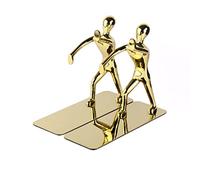 Sujetalibros para Casa Oficina Escuela Libro Termina Wookends Heavy Dutor Nokid End Art Fookend, de Metal Finaliza for estantes, Soporte Libros for, 1 par(B)