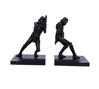 Sujetalibros Stormtrooper Shadow 26,5 cm Negro, Set Decorativo en Poliresina, Licencia Oficial Star Wars, Ideal para Estantería - Nemesis Now