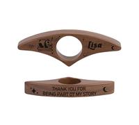 Sujetapáginas para Libros de Lectura - Marcadores De Madera Hechos A Mano Accesorio Para Bibliotecarios - Sujetalibros Para Pulgar - Para Lectores Bibliófilos Mujeres Hombres Niños Maestros Estudio Bí