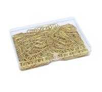 Sujetapapeles Decorativos - 100 Piezas Mini Sujetapapeles Dorados en Forma de Corazón para Planificador y Carpeta,Bonitos | para Hogar Oficina Escuela Invitaciones de Boda Manualidades y