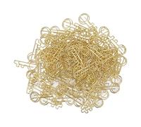 Sujetapapeles multifunción, 100 pcs Key Shaped Paper Clip Bookmark For Home, School, Office Document Classification