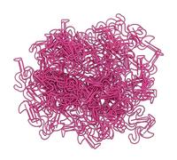 Sujetapapeles multifunción, Bird Shaped Metal Paper Clips Set For Document Classification Rose Red