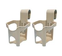 Sujetavasos para Piscina | 2 Bandejas para Bebidas | Botellero | para Baranda De hasta 2,5 Cm, Terraza, Balcón, Bañera, SPA Exterior