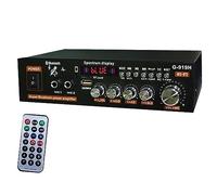 Sujurio 1000W G919H Amplificador de Potencia para el Hogar HiFi Bluetooth 5.0 Audio Amplificador de Audio Subwoofer Altavoces Amplificador USB-Enchufe de la UE