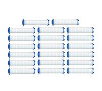 Sujurio 20 Filtros de Ducha de Repuesto para Agua - Filtro de Agua de Ducha de Alto Rendimiento para Eliminar el y el Fluoruro