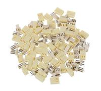 Sujurio 50 Pieza KF2510-3P 2,54 mm PCB encabezado 3 Pin conexion Caja de Terminal de crimpado