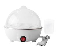 Sujurio Hervidor EléCtrico para Huevos Hervidos, Hervidor, Calentador RáPido, Acero Inoxidable, Olla Al Vapor, Herramienta para Cocinar, Enchufe de la UE