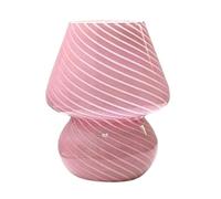 Sujurio Lámpara de escritorio LED de cristal en forma de , lámpara de mesa para dormitorio, mesita de noche, habitación de los niños, lámpara de mesa de escritorio, decoración B