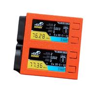 Sujurio Para NerdMiner V2 Duo 156K/S Minero de Lotería BTC de Doble Pantalla Solo Bitcoin Nerd Miner Naranja
