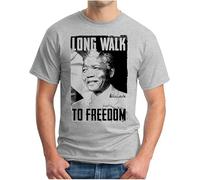 sukanosi Cheap Men T Shirt Fashion Shirt Mandela Long Walk to Freedom T Shirt Nelson Madiba Apartheid Afrika Mens