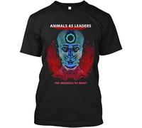 sukanosi Limited Animals as Leaders The Madness of Many American Music T-Shirt S-4XL. Black XS Mens