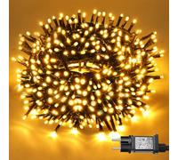 sukaudiz Luces Navidad Exterior, 23M 200 LED Luces de Arbol de Navidad con 8 Modos, Minutero & Memoria, IP44 Impermeable Cadena de Luz para Jardín, Balcón, Boda, Fiesta, Interior, Exterior