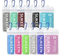 Sukeen [Paquete de 12 Toallas de enfriamiento (40"x12"), Toalla de Hielo, Suave y Transpirable, Toalla de Microfibra para Yoga, Deporte, Correr, Gimnasio