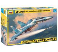 Sukhoi Su-27 Ub "Flanker-C" Russian Combat Fighter 1:72 Plástico Modelo Kit
