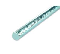 Suki 3093223 M 6 - Varilla roscada (1 m, acero galvanizado, 10 unidades)