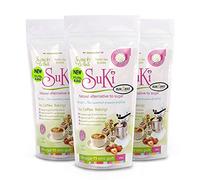 Suki, Edulcorante natural sin azúcar, sustituto de azúcar sin calorías, azúcar de xilitol para café ceto, té, cereales y horneado, 250 g (paquete de 3)