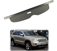 SUKORI Coche Maletero Cubierta de Retráctil Carga para Jeep Grand Cherokee 2011 2012 2013 2014 2015 2016,Equipaje Privacidad Carga Partición Interiores Accesorios,C-Grey