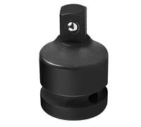 sukudon 3/4 a 1/2 Adaptador de llave de vaso, cuadrado interior de 20 mm, cuadrado exterior de 12,5 mm, adaptador de 3/4 a 1/2 pulgadas.