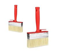 Sukudon Set de Pincel de Papel Pintado y Mampostería - Pinceles Grandes para Valla y Decoración - Juego de Harris