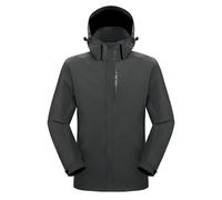 SUKUTU Chaqueta Impermeable de Hombre para Exteriores Chubasquero ligero Chaqueta cortaviento Transpirable para viajar Chaqueta de Senderismo