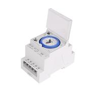 SUL181d 110-230VAC analógico 24 horas 15 minutos intervalo temporizador mecánico interruptor temporizador carril Din reloj temporizador 1 Uds