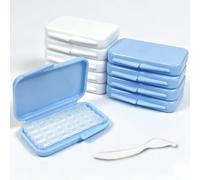 Sularpek 10 Caja De Frenos Cera, Cera Ortodoncia Brackets, Cera Ortodoncia, Cera Dental para Ortodoncia, Cera Dental, Cera Brackets Ortodoncia Cera de Alivio para Aliviar la IrritacióN y el Dolor