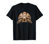 Sulcata Tortoise Land Reptile Pet Owner Diseño Gráfico Camiseta