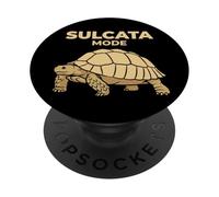 Sulcata Tortuga Sulcata Propietario Tortuga Africana Espolón PopSockets PopGrip Adhesivo