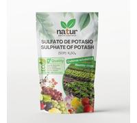 Sulfato Potásico para Jardín y Huerto - Fertilizante de Potásio y Azufre para todo tipo de Plantas Mejora Crecimiento y Producción, Nutriente esencial 5KG