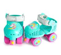 SULIFEEL Patines de rodillos cuadrado ajustables para niños | Edades 3-5 años, para niñas y niños, cómodo y seguro, fácil de usar