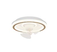 Sulion - Ventilador De Techo ABBY M Blanco - DC 38W ABS Ventilación De Techo Ventilador Aire