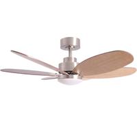 Sulion Ventilador de techo silencioso con luz LED 6 palas reversibles 101cm